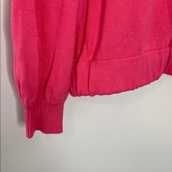 Abound Pink Magenta V-Neck Knit Sweater NWT Size XXL - Picture 4 of 9